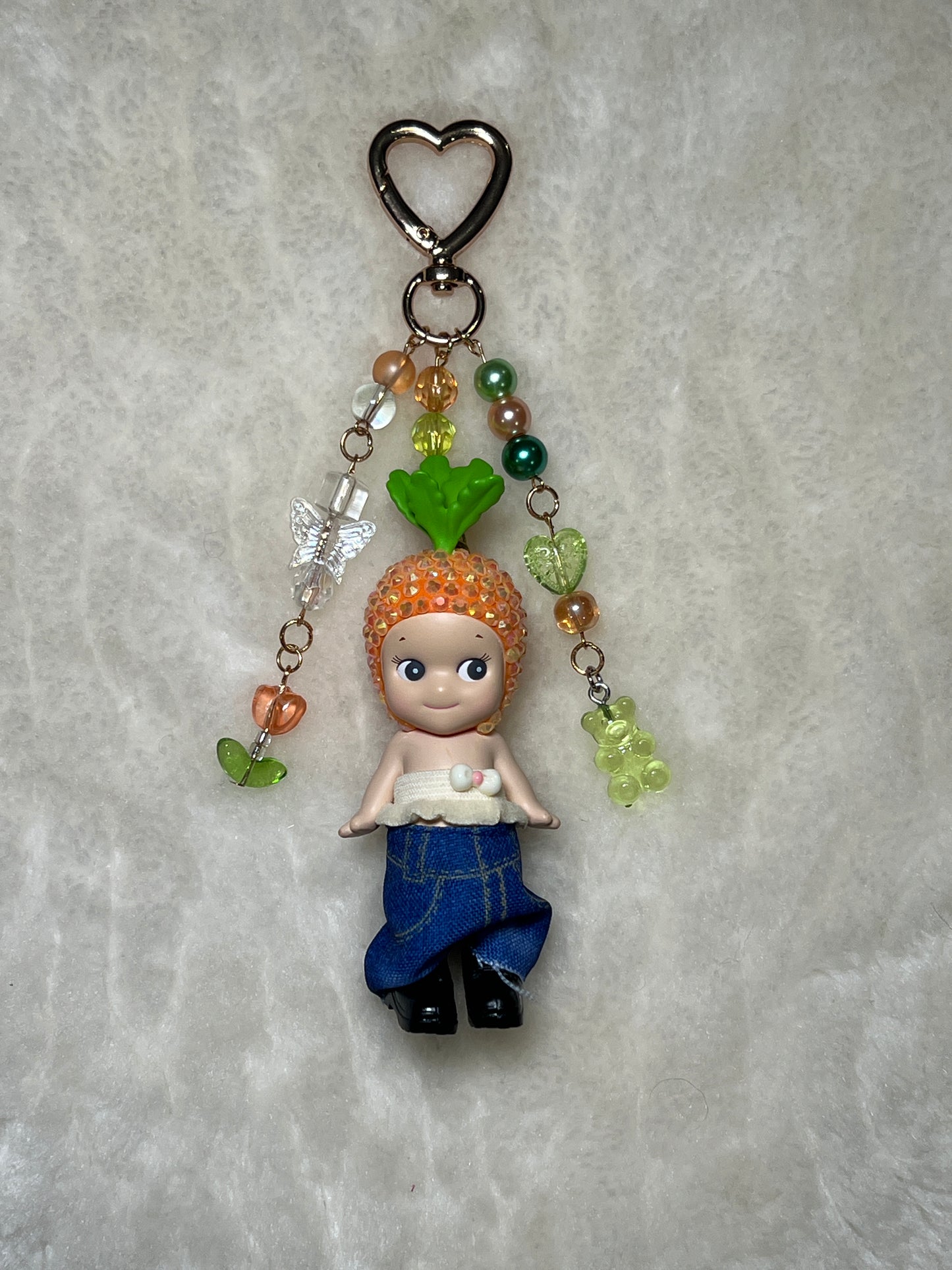 Authentic Fully Bedazzled Sonny Angel Keychain