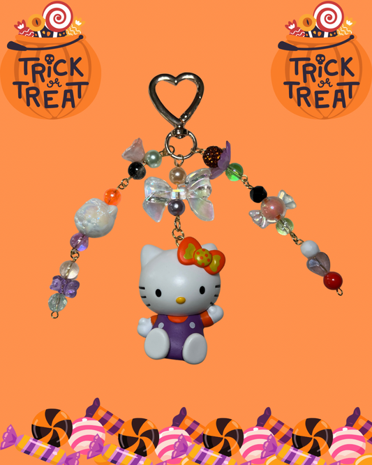 Authentic Halloween Sitting Hello Kitty