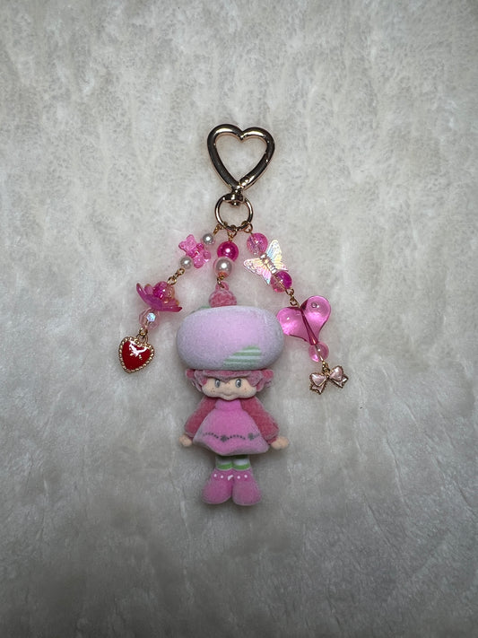 Authentic Raspberry Tart Keychain