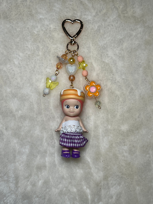 Regular Authentic Pancake Sonny Angel Keychain